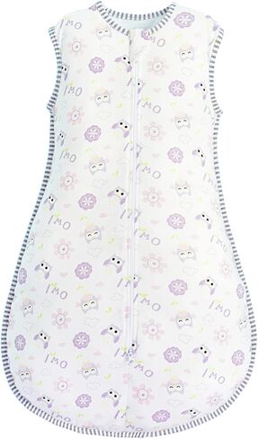 insular Wearable Blanket 2 Pack Cotton Baby Sleep Sack with 2-Way Zipper for Boys Girls Unisex, 2 Pack in Kuwait