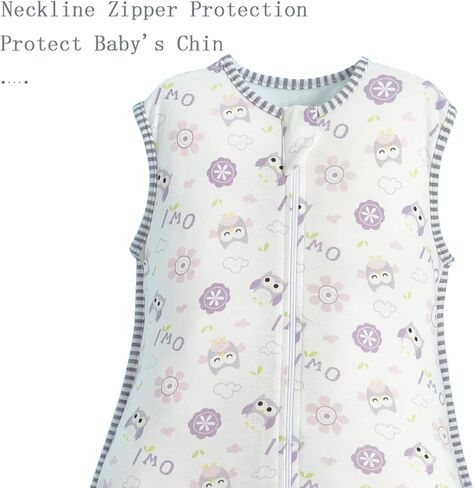 insular Wearable Blanket 2 Pack Cotton Baby Sleep Sack with 2-Way Zipper for Boys Girls Unisex, 2 Pack in Kuwait