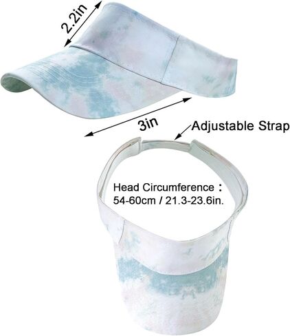 1 Piece of Purple Sport Wear Athletic Visor Sun Sports Visor Hat Visor Adjustable Cap for Women and Men (One Size) in Kuwait