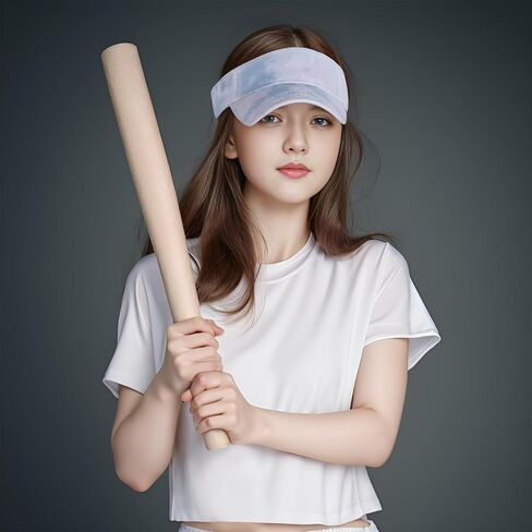 1 Piece of Purple Sport Wear Athletic Visor Sun Sports Visor Hat Visor Adjustable Cap for Women and Men (One Size) in Kuwait