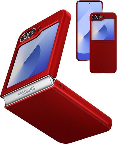 Case for Samsung Galaxy Z Flip 7 (2025) Phone Case with Crystal Clear Hard Back + Soft TPU Bumper Shockproof Cover for Galaxy Z Flip7 - Transparent in Kuwait