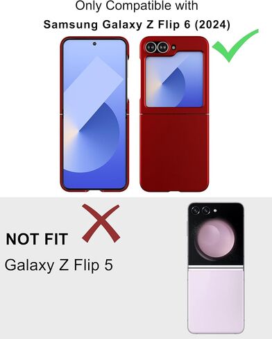 Case for Samsung Galaxy Z Flip 7 (2025) Phone Case with Crystal Clear Hard Back + Soft TPU Bumper Shockproof Cover for Galaxy Z Flip7 - Transparent in Kuwait