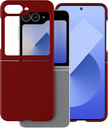 Case for Samsung Galaxy Z Flip 7 (2025) Phone Case with Crystal Clear Hard Back + Soft TPU Bumper Shockproof Cover for Galaxy Z Flip7 - Transparent in Kuwait