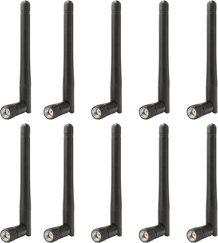 Dual Band WiFi Antenna, 2.4GHz 5GHz 5.8GHz 3dBi MIMO RP-SMA Male (2-Pack), Directional Antenna for Desktop PC, Security Cameras, Video Surveillance, Wireless Network Cards,Bluetooth Antenna in Saudi Arabia