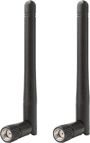Dual Band WiFi Antenna, 2.4GHz 5GHz 5.8GHz 3dBi MIMO RP-SMA Male (2-Pack), Directional Antenna for Desktop PC, Security Cameras, Video Surveillance, Wireless Network Cards,Bluetooth Antenna in Saudi Arabia