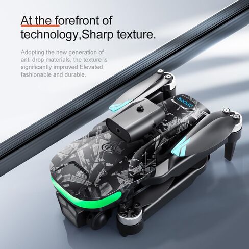 طائرة بدون طيار مع كاميرا 4K للبالغين والأطفال، طائرة بدون طيار FPV بدون طيار صغيرة للمبتدئين مع حقيبة حمل، مفتاح واحد للإقلاع/الأرض، وضع التدفق البصري، قلاب 360 درجة، طيران نقطة الطريق in Saudi Arabia