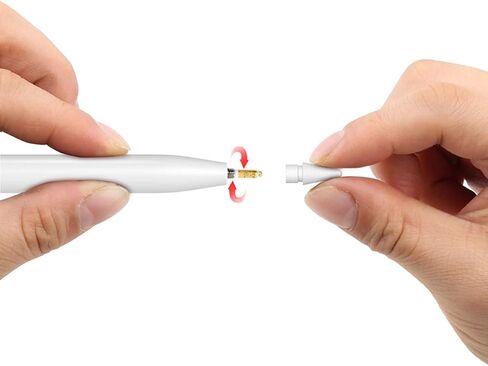 أطراف بديلة لأقلام الرصاص لقلم Apple الجيل الأول والثاني، عبوة من 4 قطع من iPencil Nibs in Kuwait