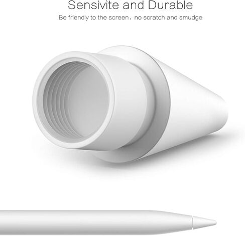 أطراف بديلة لأقلام الرصاص لقلم Apple الجيل الأول والثاني، عبوة من 4 قطع من iPencil Nibs in Kuwait