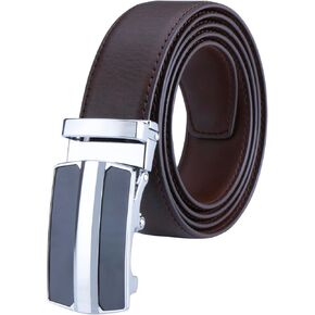 Labnoft Men's Auto Lock PU Leather Belt