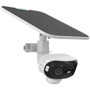 2-in-1 Gutter Bracket Mount for Reolink Argus 4 Pro Security Camera and Solar Panel