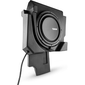 DS18 CA-X3BASS/D CAN-AM Maverick X3 12" Under Seat Loaded Subwoofer Enclosure Driver Side - 12" Shallow Subwoofer 600W RMS 1200W Max Power - Sealed Waterproof Under Seat Enclosure Design