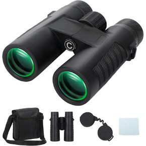 8x42 HD Binoculars for Adults High Powered - Large View Binoculars with Clear Low Light Vision - Binoculars for Bird Watching Cruise Travel