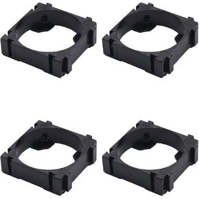Heyiarbeit 50pcs 26650 Lithium Battery Holder Bracket Plastic Battery Pack Single Bracket Cylindrical Cell Spacer Protection Board for DIY Fixed Battery