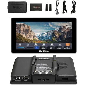 Portkeys LH5P II 2200nit 5.5" Touchscreen Camera Field Monitor Wide Color Gamut New Peaking LUT Video Assist Luma RGB Waveform for DSLR