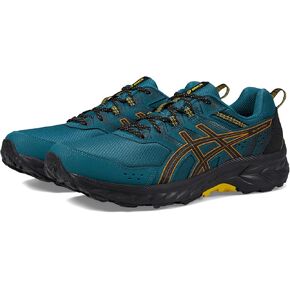 ASICS Men's Gel-Venture 9 Running Shoes, 9.5, Graphite Grey/Faded Yellow