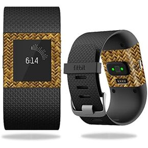 MightySkins Skin Compatible with Fitbit Surge Cover Skins Sticker Watch Basket Weave
