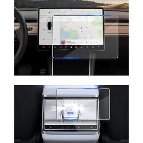Screen Protector For Chrysler Pacifica 2021-2025,Tempered Glass Protective Film For Pacifica 2025 2024 2023 Accessories - 10.1 inch
