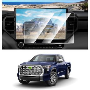 FIILINES Screen Protector for 2022-2024 Toyota Tundra /2023-2024 Toyota Sequoia, 14 inch Touchscreen 9H Tempered Glass Screen Protector Anti-Glare Shatterproof 2 Pack