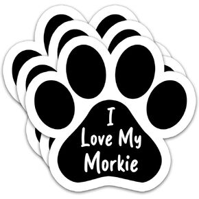 (3PCS) I Love My Jack Russell Sticker, Jack Russell Dog Stickers Decals for Laptops, Tumblers, Water Bottles, Scrapbooks, Waterproof Vinyl Decal for Jack Russell Dog Lovers 3" x 2.8"
