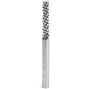 Amana Tool - 48012 Solid Carbide Medium Burr with End Mill Pt. Fiberglass & Composite