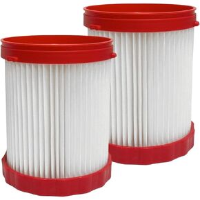 2 حزمة استبدال مرشح فراغ VF320H متوافق مع بوش 18 فولت 2.6 جالون مكنسة كهربائية رطبة/جافة GAS18V-3 GAS18V-10L in Kuwait