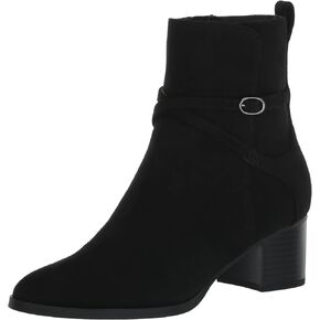 Anne Klein Women's Maurice Fashion Boot, Black Fabric, 10