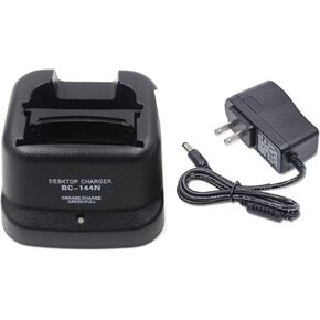 BC-144N Charger for IC-A6 IC-A24 IC-F4GT IC-F11 IC-F21 IC-F30GT IC-V8 IC-V82 BP-209N BP-210N