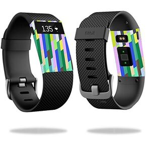 MightySkins Skin Compatible with Fitbit Charge HR Cover Skins Sticker Watch Fruit Stripes