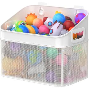 Mesh Baby Bath Toy Storage, ‎Large Capacity and Quick Drying Baby Toy Storage for Bath, Multi-use Net Bags Make Baby Bath Toy Organizer Easy, 1 Pack