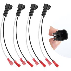 4PCS 72-7800 Car Speaker Adapter/Speaker Harness,Speaker Harness Adapter Replacement Connect Speakers to Wiring System,Speaker Wire Connections Compatible with Honda Acura (72-7800)