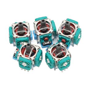 Wisoqu 5Pcs Replacement Joystick, 3D Joystick Module Parts, 3D Analog Sensor Wheel Thumb Sticks for PS5 Game Controller