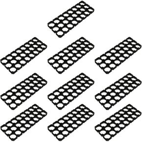 Heyiarbeit 10pcs 18650 Battery Holder Bracket 3x7 Plastic Cell Spacer Protection Board