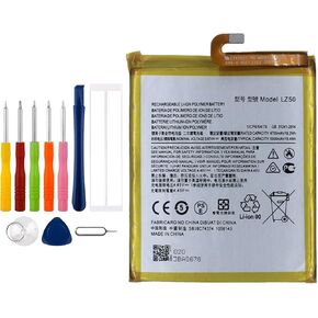LZ50 Replacement Battery for Motorola Moto G 5G Plus One 5G XT2075 XT2075-2 XT2075-3 G100 XT2125 with Specialized Toolkit.