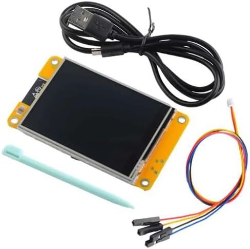 لوحة تطوير ESP32-2432S028R مع شاشة لمس TFT مقاس 2.8 بوصة، واي فاي + بلوتوث، وحدة تحكم دقيقة ثنائية النواة لإنترنت الأشياء والنماذج الأولية، CYD in Kuwait