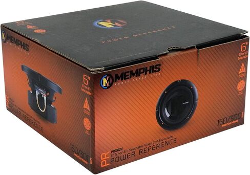 Memphis Audio PRX624 مضخم صوت للسيارة 6.5 بوصة 300 واط يمكن اختياره 2 أو 4 أوم in Saudi Arabia