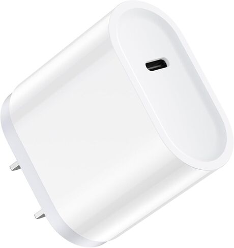 شاحن USB C للشحن السريع، صندوق من النوع C بقوة 20 وات لهاتف iPhone 16/16Pro/16Pro Max/16Plus، قالب USB C لهاتف Samsung Galaxy S24/S23/S22/S21/S20FE Ultra/Z Flip 6/Z Fold 6، Pixel 9 8 موتورولا razr2024/G55 in Kuwait