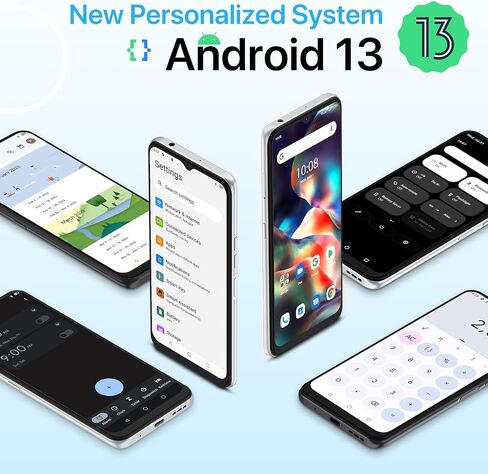 UMIDIGI F3 Pro 5G هاتف خلوي غير مقفل، Android 13، 12(6+6) جيجابايت + 128 جيجابايت، كاميرا رئيسية 48 ميجابكسل، شاشة 6.6 بوصة FHD+، معالج ثماني النواة، بطارية 6000 مللي أمبير في الساعة، 5G مزدوج، NFC in Kuwait