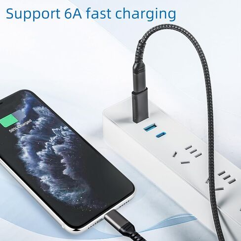 Hichain حزمة من 2 USB C إلى USB A OTG محول رمادي، 10 جيجابت في الثانية مزامنة بيانات شاحن سبائك الزنك محول نوع C ذكر إلى USB 3.2 نوع A أنثى للهاتف 15 Samsung PC Laptop Flash Drive ADT-CCG2 in Kuwait