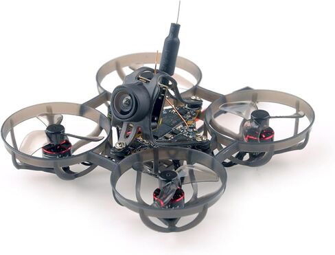 HappyModel Mobula6 2024 Micro ELRS FPV Drone: 1S 65mm Tiny Whoop مع كاميرا FPV AIO وحدة تحكم في الطيران ELRS استقبال 400 ميجا واط FPV VTX محرك بدون فرشاة للبالغين FPV Racing in Kuwait