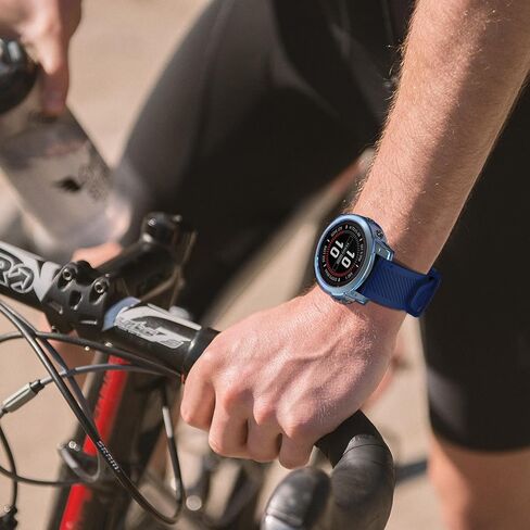 حافظات حماية متوافقة مع Garmin Fenix ​​7X/Epix Pro 51 مم، غطاء حماية ناعم من مادة TPU ممتص للصدمات وقوي مقاوم للصدمات لحافظة ساعة Garmin Fenix ​​7X Pro in Saudi Arabia