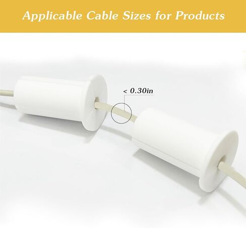 Rewoalzx 4PCS Wall Hole Cover Routing Kit for Starlink, Cable Grommet for Starlink Cables, Wall Cable Pass Through, Wall Grommets for Cables Cable Protective Sleeve for Starlink (Y-long) in Saudi Arabia