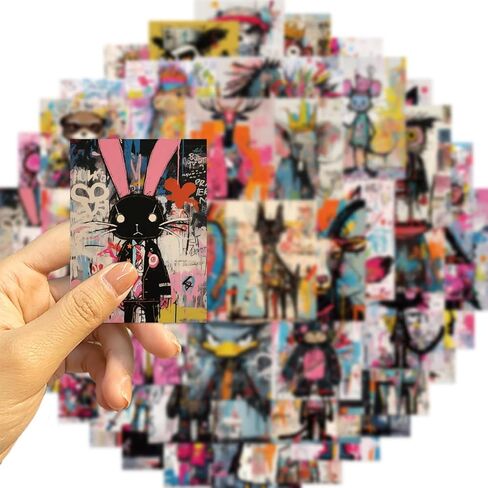 50 قطعة من الملصقات الخيالية بين النجوم، ملصق جمالي للنساء والبالغين والأطفال والمدرسين في سن المراهقة، ملصقات إيجابية مقاومة للماء من الفينيل الرجعية لأجهزة الكمبيوتر المحمول وزجاجات المياه ومجلة سجل القصاصات للهاتف in Kuwait