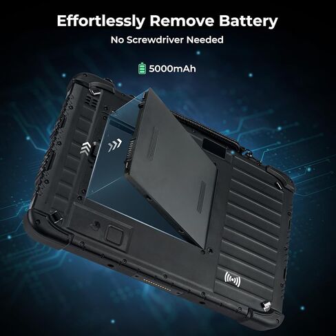 MUNBYN Rechargeable Battery for Rugged Tablet IRT08, 10.1 inch Windows Tablet, Windows 11 Pro, 8GB+128GB, Intel N5100 (Battery Only) in Saudi Arabia