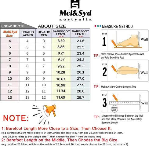 أحذية Mel&Syd النسائية من جلد الغنم في أستراليا، إسفنج ميموري مطور أصلي - أحذية ثلج للكاحل ذات منصة صغيرة للغاية - أحذية شتوية مطاطية مضادة للانزلاق - مبطنة بفرو الشيرلينغ، أحذية دافئة ومريحة للاستخدام الداخلي والخارجي in Kuwait