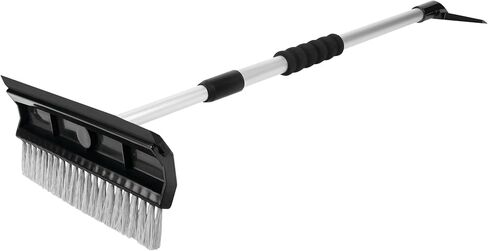 Performance Tool W465 3-in-1 Ice Scraper with Low Profile Design and High Impact ABS Construction for Breaking, Scraping, and Wiping in Saudi Arabia