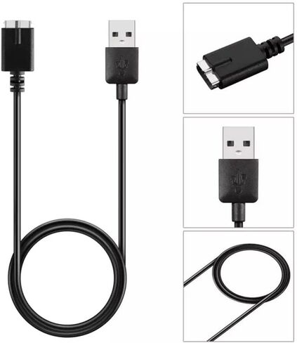 USB Charging Cable for Polar M430 SmartWatch 100CM Charger Cable Data Advanced Running Watch Accessories, black in Saudi Arabia