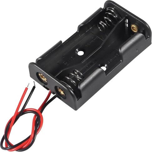 AA Battery Holder Bundle 1.5V Single AA Battery Holder, 2 X 1.5V 3V AA Battery Holder, 3 X 1.5V 4.5V AA Battery Holder, 4X 1.5V 6V AA Battery Holderwith Leads (10pcs 2 slot) in Saudi Arabia