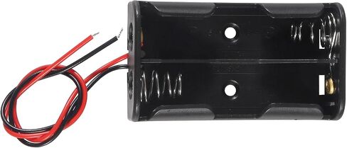 AA Battery Holder Bundle 1.5V Single AA Battery Holder, 2 X 1.5V 3V AA Battery Holder, 3 X 1.5V 4.5V AA Battery Holder, 4X 1.5V 6V AA Battery Holderwith Leads (10pcs 2 slot) in Saudi Arabia