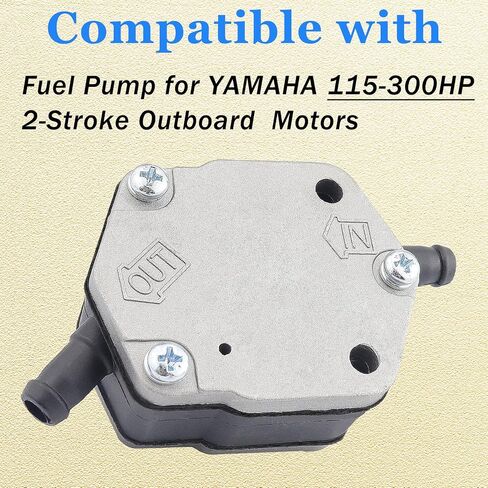14360A16 Fuel Pump for Mercury 2 Stroke 30/40/45/50/55/60/65/75/80/90/100/115/125/150/175/200/225/250HP Outboard Motor - Replace # 14360A41 14360A43 14360A50 14360A71 14360A73 14360A78 in Kuwait