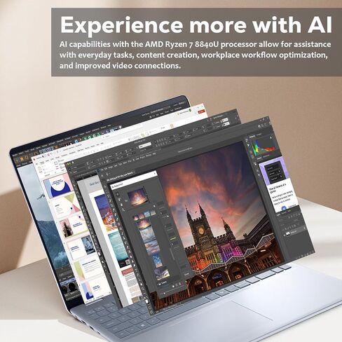 كمبيوتر محمول Dell Inspiron 16 Business، شاشة 16 بوصة FHD +، AMD Ryzen 7-8840U، 64 جيجابايت DDR5، 2 تيرابايت SSD، AMD Radeon GPU، كاميرا ويب FHD، WiFi 6E، لوحة مفاتيح بإضاءة خلفية، Win 11 Pro، مع ترخيص Microsoft Office مدى الحياة in Kuwait